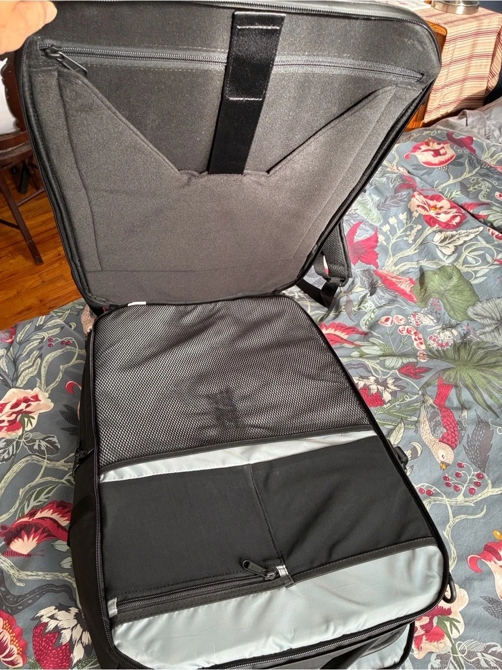 Men's Black Travel Backpack